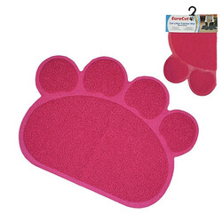 Eurocat - EuroCat Kedi Tuvaleti Önü Paspası Pembe 60x45 Cm 
