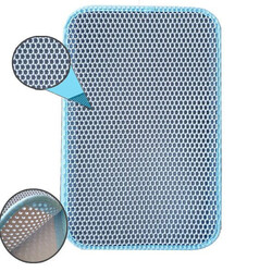 Eurocat - EuroCat Kum Toplayan Elekli Kedi Tuvaleti Önü Paspası Mavi 58x76 Cm 