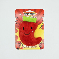 EuroCat - EuroCat Peluş Kırmızı Biber Kedi Oyuncağı 