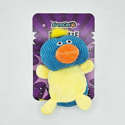 EuroCat Peluş Papağan Sarı Mavi Kedi Oyuncağı 