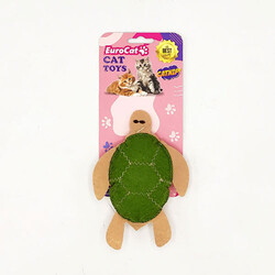 Eurocat - EuroCat Toys Peluş Kaplumbağa Kedi Oyuncağı 