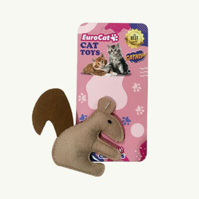EuroCat Toys Peluş Sincap Kedi Oyuncağı 