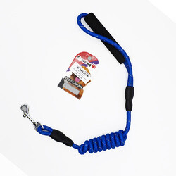 Eurodog - EuroDog Köpek Gezdirme Tasması Reflektörlü 8 Mm 120 Cm Mavi 
