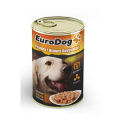 Eurodog - Eurodog Kümes Hayvanlı Köpek Konservesi