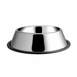 EuroDog - EuroDog Metal Köpek Mama ve Su Kabı 24 Oz 17 Cm 