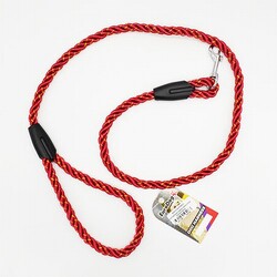 Eurodog - EuroDog Reflektörlü Köpek Gezdirme Tasması 13 Mm 120 Cm Kırmızı 