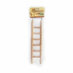 Eurogold - EuroGold 6 Basamaklı Merdiven Ahşap Kuş Oyuncağı 30 Cm 