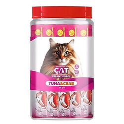 EuroGold - EuroGold Cat Sıvı Kedi Ödülü Ton Balıklı ve Yengeçli 30x15 Gr 