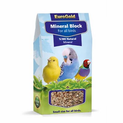 EuroGold Mineral Blok Küçük Tekli Gaga Taşı Small 