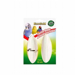 Eurogold - EuroGold Mürekkep Balığı Kemiği Kuş Gaga Taşı 2'li 12 Cm 