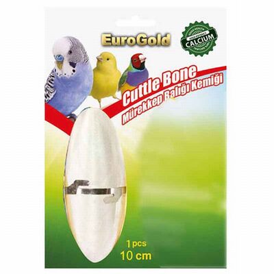 EuroGold Mürekkep Balığı Kemiği Kuş Gaga Taşı 10 Cm 