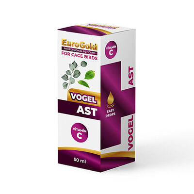 EuroGold Vogel Ast Kuşlar İçin Solunum Güçlendirici Damla 50 Ml 