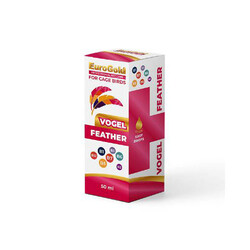 Eurogold - Eurogold Vogel Kuşlar İçin Feather Damla 50 Ml 
