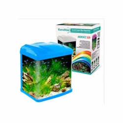 Eurostar - EuroStar Akdeniz 320 Mavi Akvaryum 4w Led 32x23x38,5 Cm 