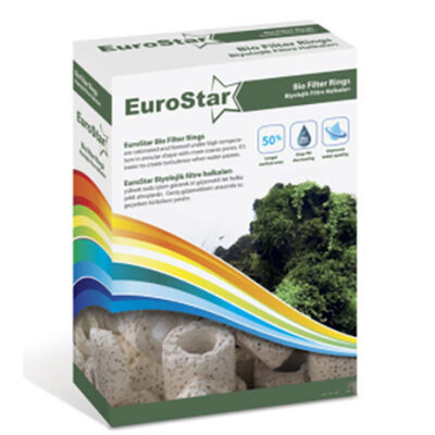 EuroStar Bio Filter Ring Filtre Malzemesi Beyaz