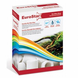 Eurostar - EuroStar Bio Glass Ring Seramik Halka Akvaryum Filtre Malzemesi 500 Ml 