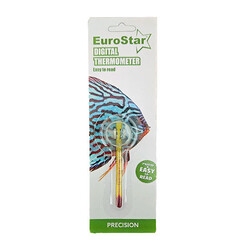 EuroStar - EuroStar Sarı Cam Civalı Derece 6 cm Termometre 