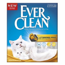Ever Clean - Ever Clean Litterfree Paws Patilere Yapışmayan Topaklanan Kedi Kumu 6 Lt 