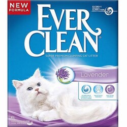 Ever Clean - Ever Clean Lavender Lavanta Kokulu Topaklanan Kedi Kumu 6 Lt 