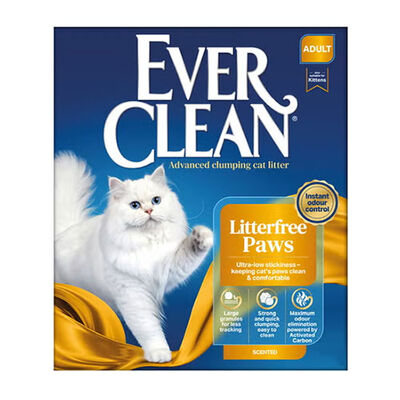 Ever Clean Litterfree Paws Patilere Yapışmayan Topaklanan Kedi Kumu 10 Lt 