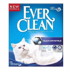 Ever Clean - Ever Clean Multi Crystals Kokusuz Topaklanan Kedi Kumu 2x6 Lt 