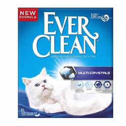 Ever Clean - Ever Clean Multi Crystals Kokusuz Topaklanan Kedi Kumu 6 Lt 