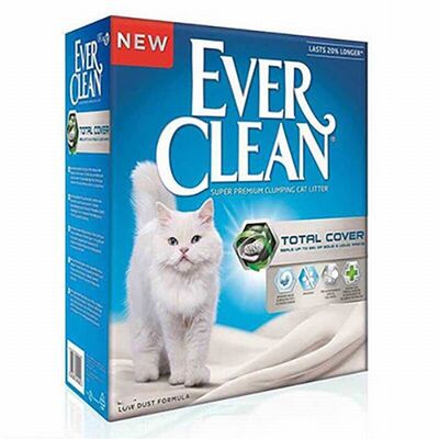 Ever Clean Total Cover Kokusuz Topaklanan Kedi Kumu 2x6 Lt 