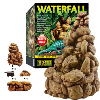 Exo Terra Çakıl Taşı Yüzeyli Şelale 25,5x27x27 Cm 