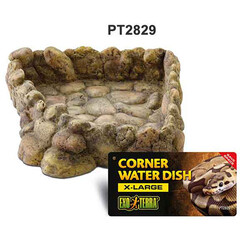 Exo Terra - Exo Terra Corner Water Dish Sürüngen Su Kabı XL 