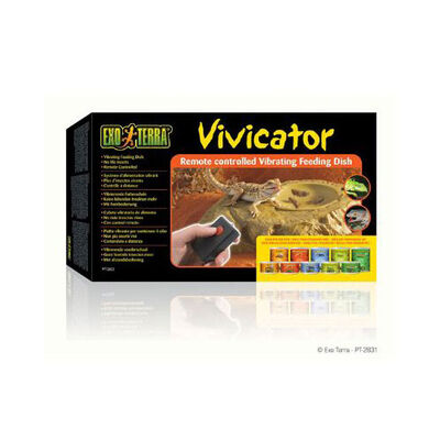 Exo Terra Kumandalı Titreşimli Sürüngen Mama Kabı 