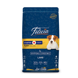 Felicia - Felicia Az Tahıllı Kuzulu Küçük/Orta Irk Yavru Köpek Maması