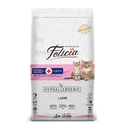 Felicia Hypoallergenic Kuzulu Düşük Tahıllı Yavru Kedi Maması 500 Gr