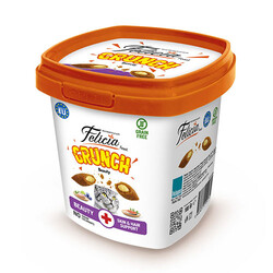 Felicia Beauty Crunch Tavuklu ve Somonlu Kedi Ödül Maması 100 Gr - Thumbnail