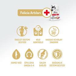 Felicia Hypoallergenic Medium Large Kuzulu Düşük Tahıllı Yetişkin Köpek Maması 3 Kg - Thumbnail