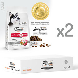Felicia - Felicia Hypoallergenic Medium Large Kuzulu Düşük Tahıllı Yetişkin Köpek Maması 6 Kg 
