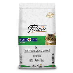 Felicia - Felicia Hypoallergenic Tavuklu Düşük Tahıllı Yetişkin Kedi Maması 12 Kg 