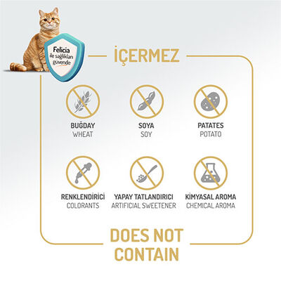 Felicia HypoAllergenic Urinary Sterilised +7 Tavuklu Düşük Tahıllı Kısırlaştırılmış Yaşlı Kedi Maması 2 Kg 