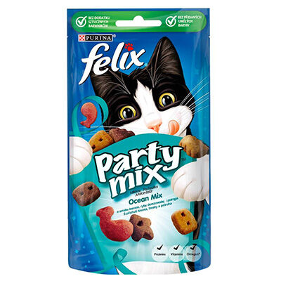 Felix Party Mix Karışık Okyanus Lezzetleri Kedi Ödülü