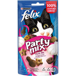 Felix - Felix Party Mix Karışık Piknik Lezzetleri Kedi Ödülü 60 Gr