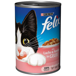 Felix - Felix Somon Ve Alabalık Yetişkin Kedi Konservesi