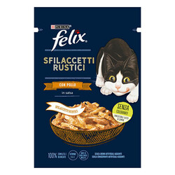 Felix - Felix Tasty Shreds Tavuklu Lezzetli Et Dilimleri Yetişkin Kedi Konservesi