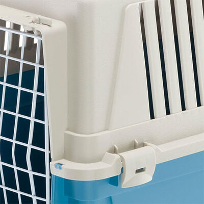 Ferplast Atlas 30 Kedi ve Küçük Irk Köpek Taşıma Kabı 40x60x38 Cm Mavi 