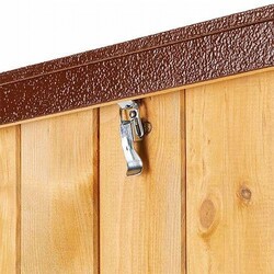 Ferplast Baita 60 Ahşap Köpek Kulübesi 58,5x73,5x54,5 Cm - Thumbnail