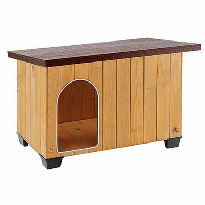 Ferplast Baita 60 Ahşap Köpek Kulübesi 58,5x73,5x54,5 Cm 