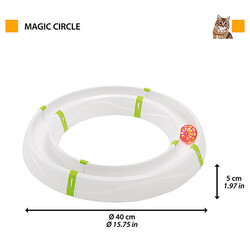 Ferplast Magic Circle Ring Sihirli Daire Kedi Oyuncağı 40x5 Cm - Thumbnail