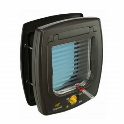 Ferplast Swing 5 Kedi ve Köpek Kapısı Kahverengi 