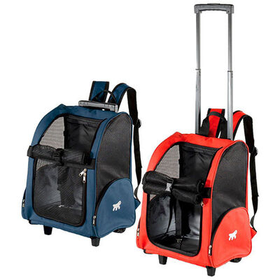 Ferplast Trolley Çekçekli Kedi ve Küçük Irk Köpek Taşıma Çantası 32x28x51 Cm 