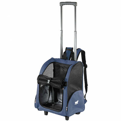 Ferplast Trolley Çekçekli Kedi ve Küçük Irk Köpek Taşıma Çantası 32x28x51 Cm 