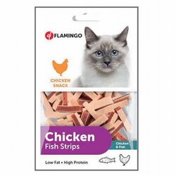 Flamingo - Flamingo Chicken Tavuklu ve Balıklı Sandviç Kedi Ödülü 85 Gr 