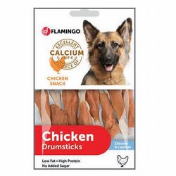 Flamingo - Flamingo Chicken Kalsiyumlu Et Sargılı Kemik Köpek Ödülü 85 Gr 